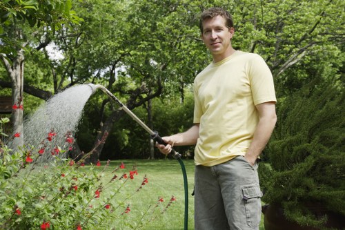 Mixed shrubs and perennials installed by planting experts in Bow